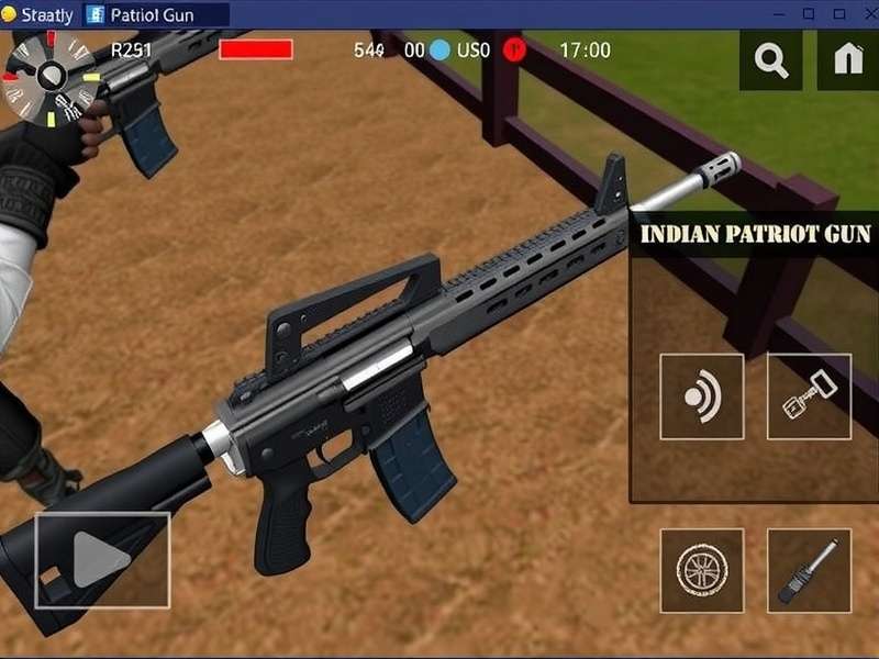 Indian Patriot Gun Game Screenshot